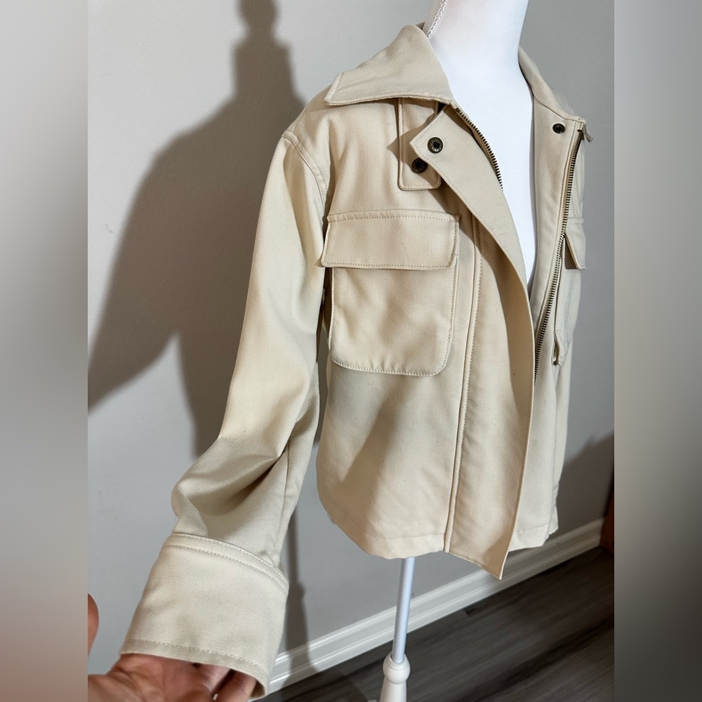 Banana Republic Utility Jacket – Belt Loops | Ivory
